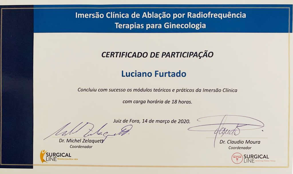 Imerção Clínica de Ablação por Rádio Frequência